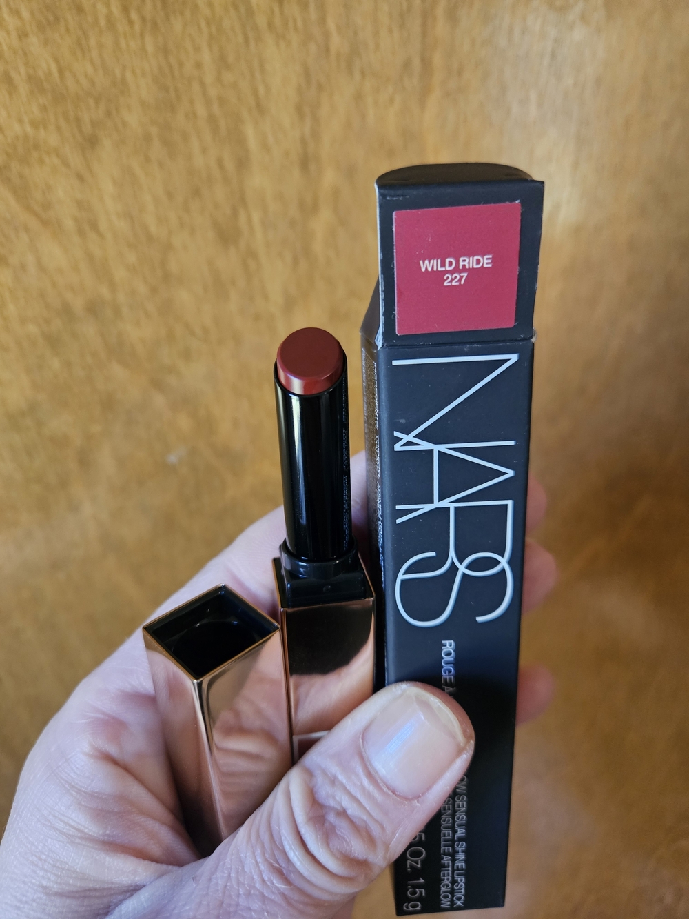 NARS Wild Ride 227 Lipstick — Deep Rose Red